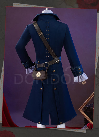 P Cosplay Costume Game Cosplay【S-2XL】DokiDoki-R Men Game Costume Medieval Suit P Cosplay Plus Size