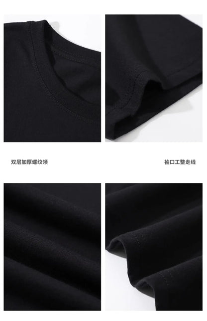 New Summer Trendy Sailor Moon Anime Graphic T-shirt Men Women Oversized Casual Top Streetwear Loose Short Sleeves Tee Y2k Unisex