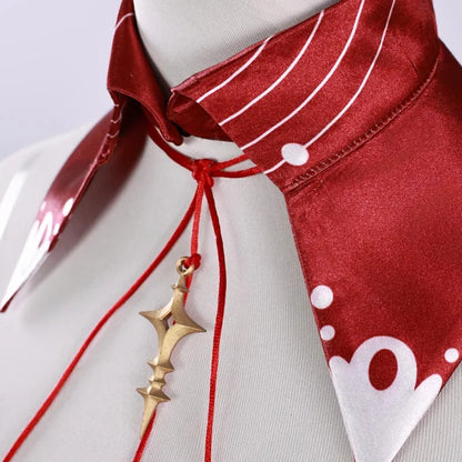 Wuthering Waves Phrolova Cosplay Costume Dress Wig Earrings Fractsidus Halloween Party for Women Girls Carnival Accessory iCoser