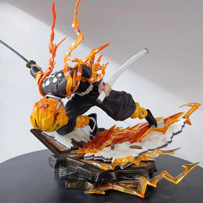 Bandai Demon Slayer Agatsuma Zenitsu 28cm PVC Model