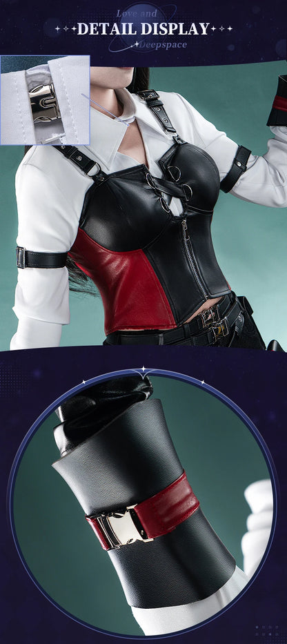 IN STOCK Heroine Cosplay Costume Game Love and Deepspace DokiDoki-R Hunter Uniform Sylus Xavier Rafayel Zayne Caleb