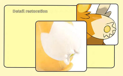 40cm Pokemon Pawmot Large Plush Toys Anime Doll Cute Kawaii Cartoon Pawmi Pokémon Stuffed Plushie Pillow Gift for Children