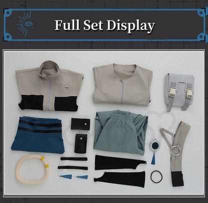 IN STOCK Zanka Cosplay Costume Anime Gachiakuta【XS-3XL】DokiDoki-R Zanka Nijiku Wig Suit Men Cosplay Plus Size