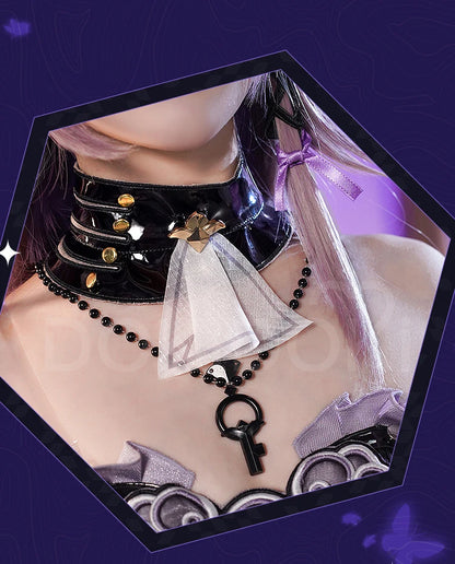 IN STOCK The Herta Cosplay Costume Game Honkai: Star Rail DokiDoki-SR HSR Women Cosplay The Herta Halloween Costume Wig