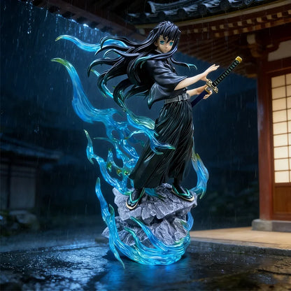 26cm PVC Tokitou Muichirou Articulated Anime Action Figure Collectible Statue Model Toy Desktop Ornament - Muichiro