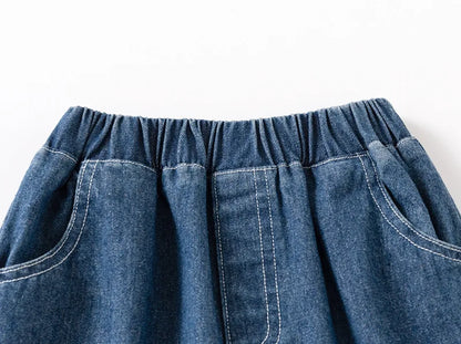 Cotton Baby Boy Denim Shorts 6 to 9 12 18 24 Months Black Child Jeans Shorts for Boys Clothes Casual Pants Summer Short Trousers