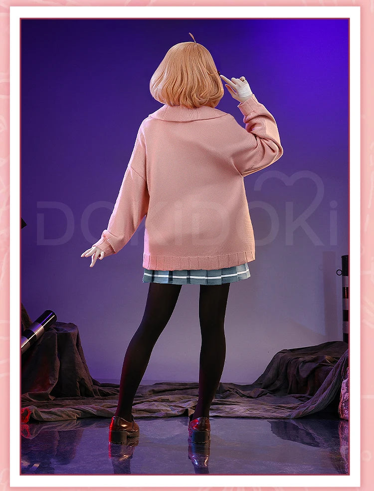 IN STOCK Kuriyama Mirai Cosplay Costume Anime Kyoukai no Kanata DokiDoki-SR Women Cute Uniform Dress Mirai Cosplay