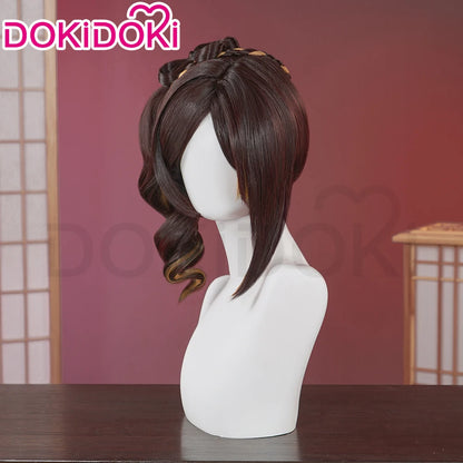 IN STOCK Chiori Wig Game Genshin Impact Cosplay Wig DokiDoki Women Inazuma Fashion Designer Chiori Cosplay Headdress Free Cap