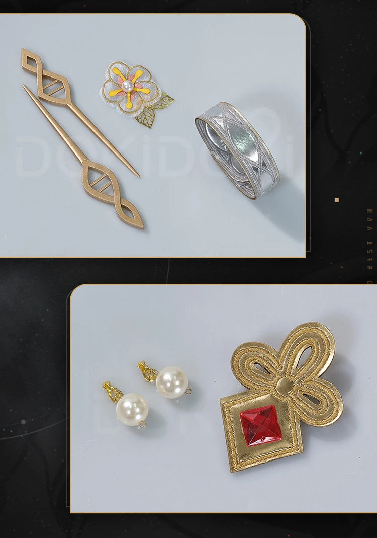 Ruan Mei Cosplay Costume Game Honkai: Star Rail【XS-3XL】DokiDoki-N Honkai Women Costume Ruanmei Cosplay Cosplay Plus Size