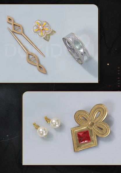 Ruan Mei Cosplay Costume Game Honkai: Star Rail【XS-3XL】DokiDoki-N Honkai Women Costume Ruanmei Cosplay Cosplay Plus Size