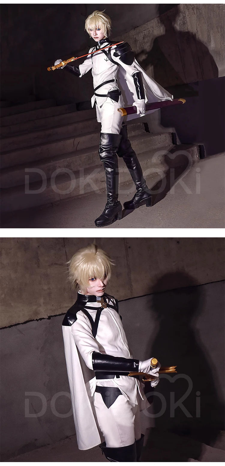 Mikaela Hyakuya Cosplay Costume Anime Seraph Of The End【S-2XL】DokiDoki-R Mikaela Battle Suit Plus Size