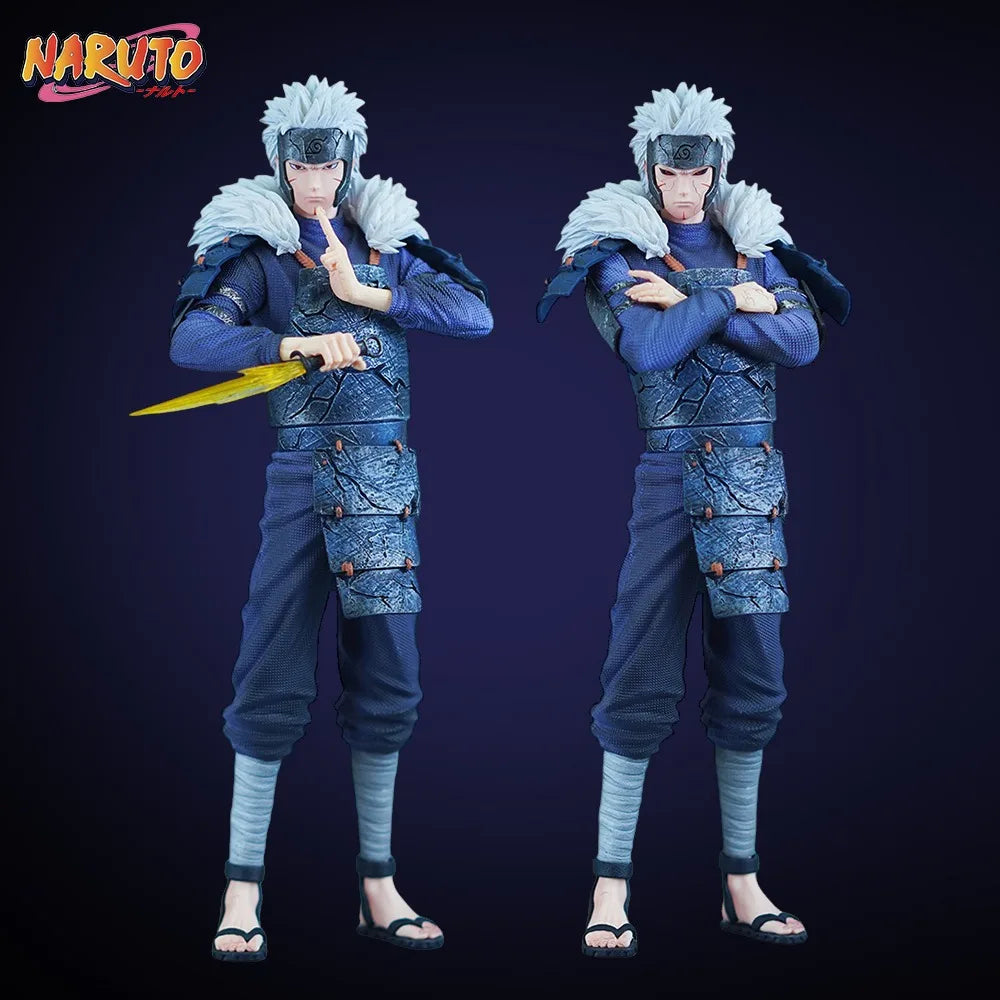 31cm Anime NARUTO Senju Tobirama PVC Action Figure Statue Desktop Ornament Model Toy Gift