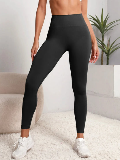 Women Seamless Hip Lifting High Waist Sports Leggings Push Up Yoga Fitness Gym Clothing