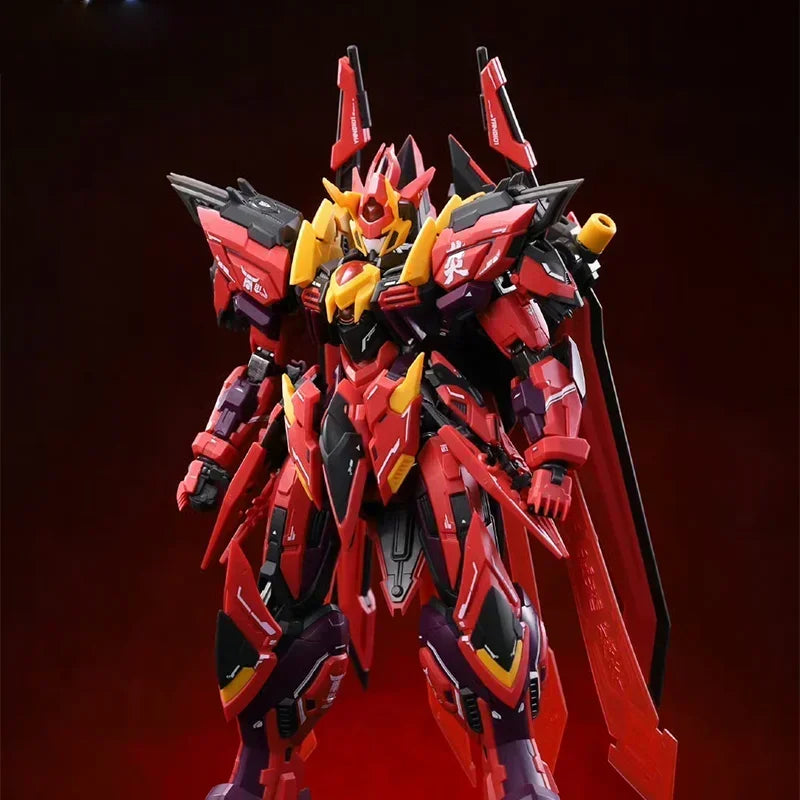 Zangwan Pavilion GMS-001 Battle of Realm Gods Yan Emperor Guochuang Assembled Movable Mecha Model Toy Collection Gift