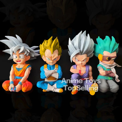 10cm/3.93in Anime Dragon Ball Figure Daima Goku Vegeta Granola Gohan Action Figures Pvc Statue Collection Model Toys Gifts