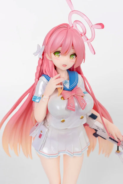 In Stock Blue Archive Urawa Hanako Anime Girl Figure 24cm Urawa Hanako with A Gun Model Ornaments Action Figures Toys Gifts