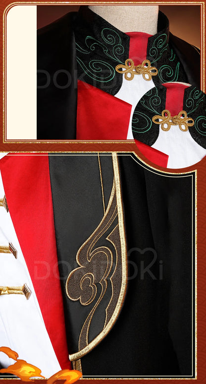 Jiaoqiu Feixiao Cosplay Costume Game Honkai: Star Rail【S-3XL】DokiDoki-R Foxian Ears Plus Size