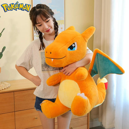 35/45/65CM Pokémon Plush Toy Charizard Plushies Cartoon Anime Stuffed Kawaii Ornamen Comfortable Soft Doll Children Toy Gift