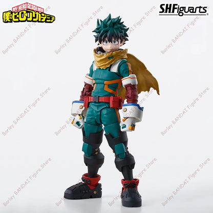 Bandai S.H.Figuarts My Hero Academia Izuku Midoriya Katsuki Bakugo PVC Model