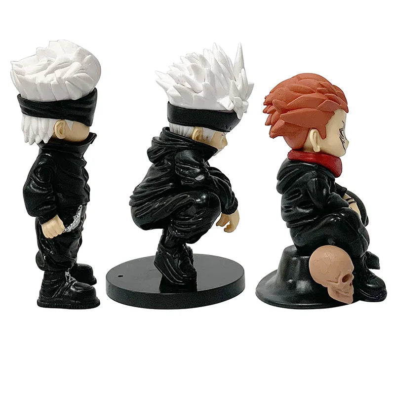 Jujutsu Kaisen Anime Figure 3 Style Satoru Gojo Action Figure Lord of the Curse Sukuna Figurine Collection Model Doll Toys Gifts