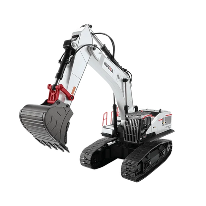 Huina 1594 22 Channels Large Remote Control Excavator 1/14 Electric Heavy Duty RC Excavator for Children Toys Model