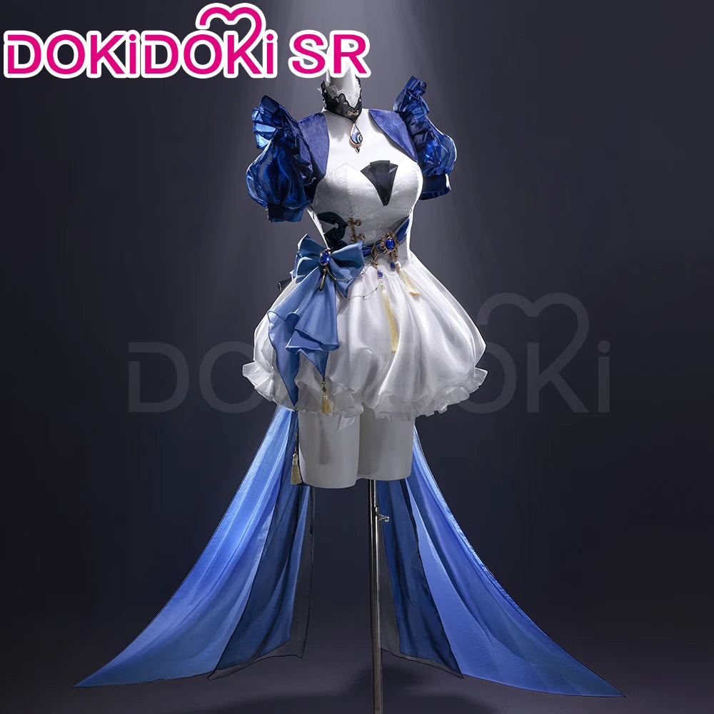 Furina Focalors Doujin Cosplay Costume Game Genshin Impact DokiDoki-SR Fontaine Furina Alice Women Cute Doujin Dress