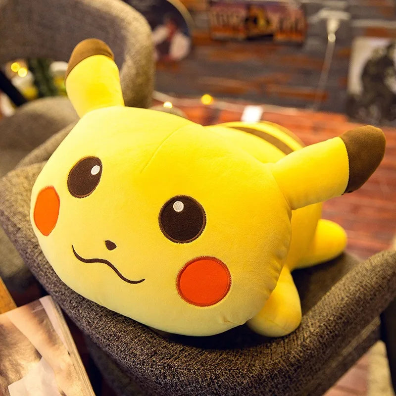 50/70/85cm Big Size Pokemon Pikachu Anime Plush Stuffed Doll Room Decoration Plushies Pillow Peluche Ornaments Children's Gifts