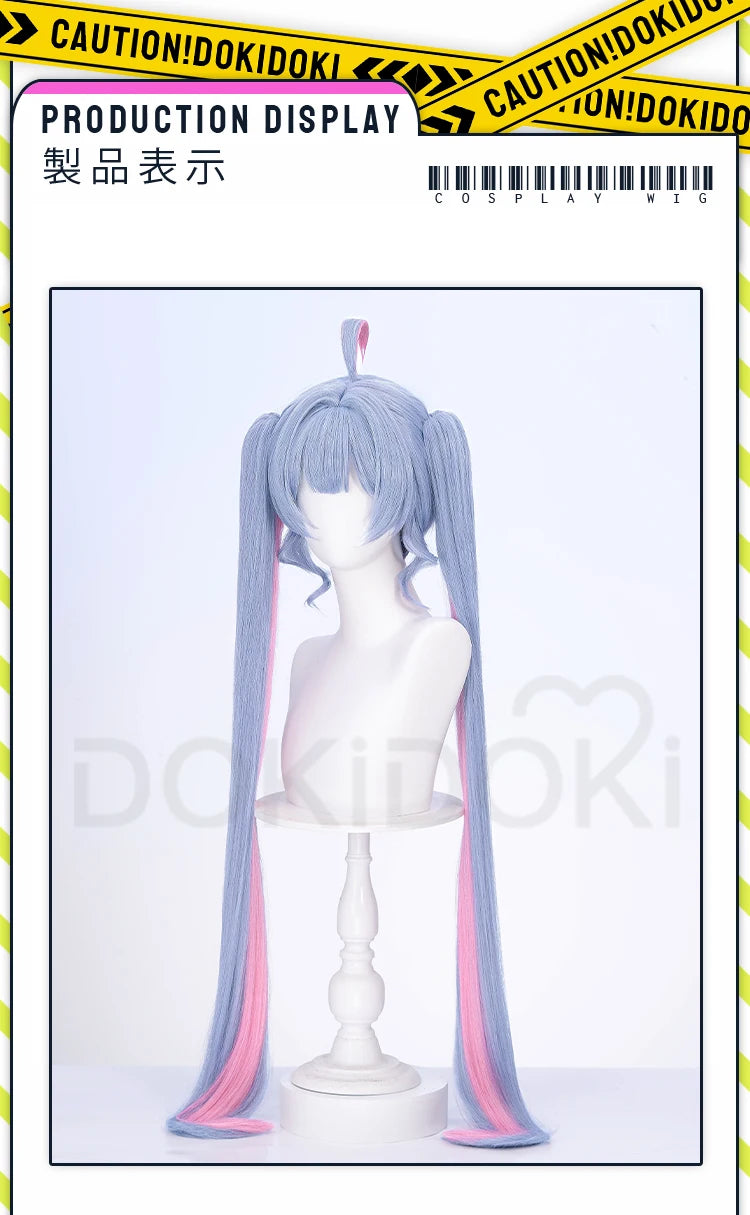 IN STOCK MIKUU Rabbit Hole Wig Cosplay DokiDoki Women Cute 100cm Hair Symphony 2025 Magical Miral Nightcord at 25 Free Wig Cap