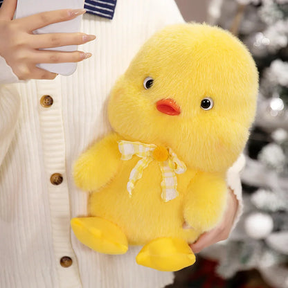 Cartoon Farm Animal Cute Duck Plush Toy Kawaii Plushies Yellow White Baby Duck Soft Doll Birthday Gift For Girl Boy