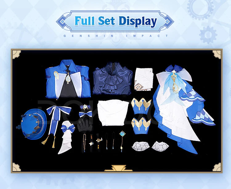 IN STOCK Furina Navia Focalors Cosplay Costume Game Genshin Impact【XS-3XL】DokiDoki-N Women Cosplay Fontaine Furina Plus Size