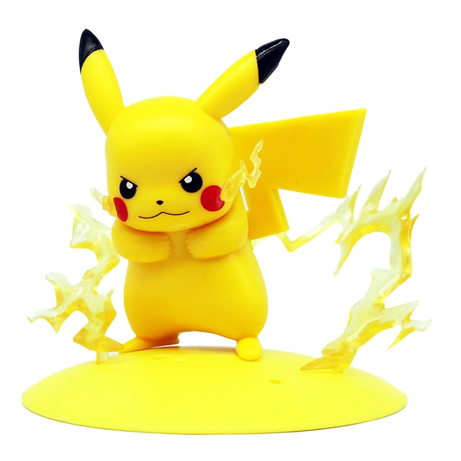 10cm Pokémon Anime Figure Kawaii Pikachu Action Figure Sylveon/Togepi/Piplup Figurine Room Ornaments Collection Model Toys Gifts