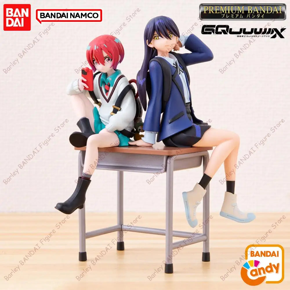 Bandai Mobile Suit Gundam GQuuuuuuX Machu Nyaan Set 12.5cm PVC