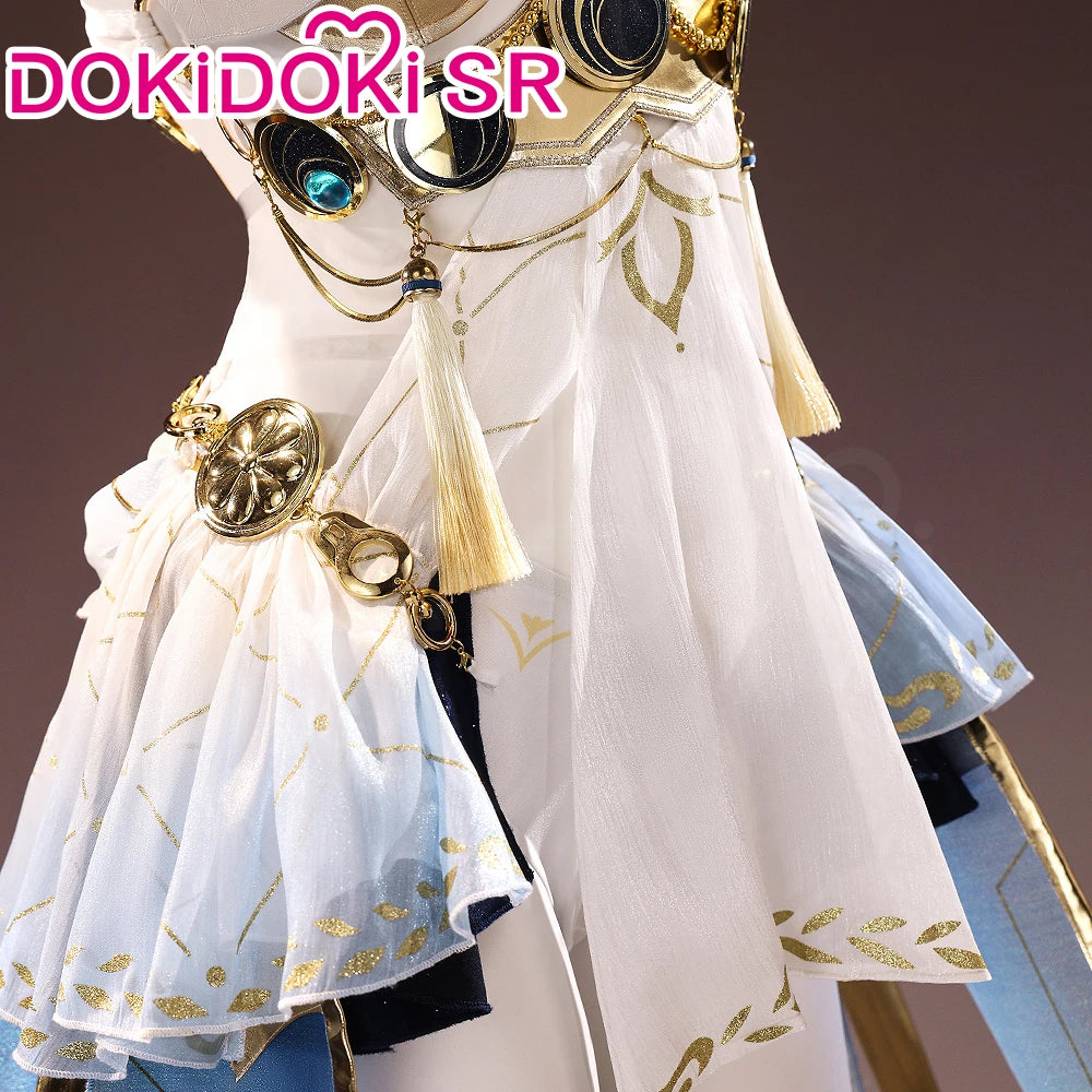 Iuno Cosplay Costume Game Wuthering Waves DokiDoki-SR Women Sexy Dress Costume Iuno Halloween Cosplay Metal Accessories