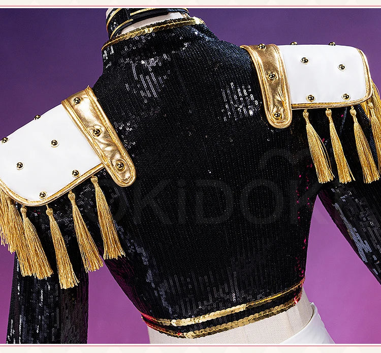 【Last Batch】IN STOCK Zoeyy Miraa Rumii Cosplay Costume【XS-3XL】DokiDoki-N Golden Costume Zoeyy Miraa Rumii Cosplay Plus Size