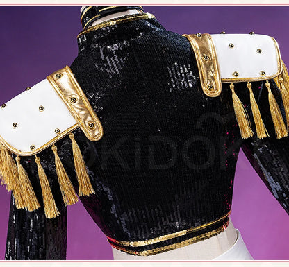 【Last Batch】IN STOCK Zoeyy Miraa Rumii Cosplay Costume【XS-3XL】DokiDoki-N Golden Costume Zoeyy Miraa Rumii Cosplay Plus Size