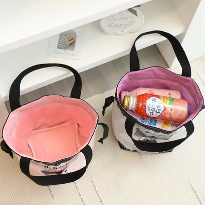 Sanrio Series Cosmetic Case Bundle Pocket Handbag Kawaii Kulomi Storage Bag My Melody Cute Bag