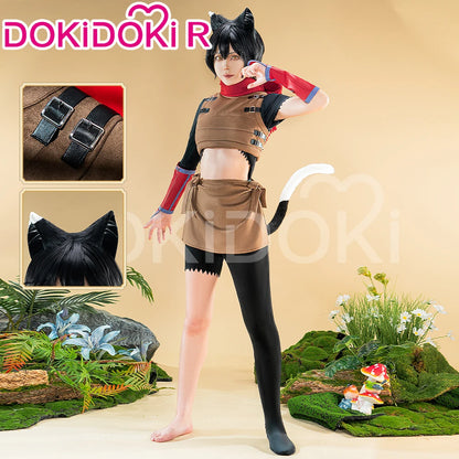 IN STOCK Izutsumi Cosplay Costume Anime Delicious in Dungeon【S-3XL】DokiDoki-R Women Costume Izutsumi Ears Plus Size