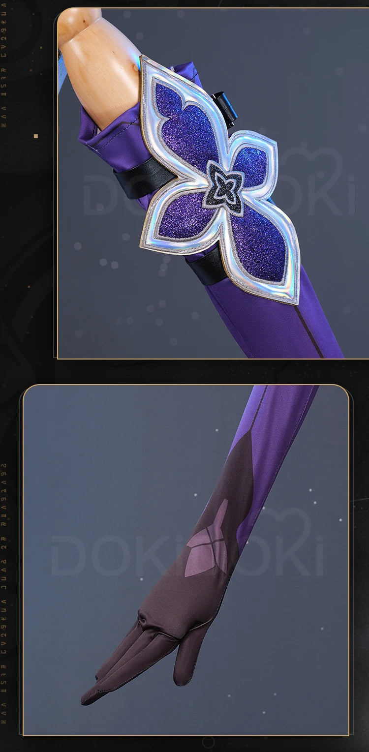 IN STOCK Black Swan Cosplay Costume Game Honkai: Star Rail【XS-3XL】DokiDoki-N Honkai Women Costume Black Swan Cosplay Plus Size