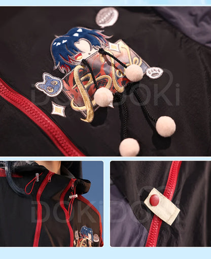 Aventurine Blade Robin Firefly Sparkle Feixiao Doujin Cosplay Costume Game Honkai: Star Rail DokiDoki-SR HSR Sunscreen Jacket