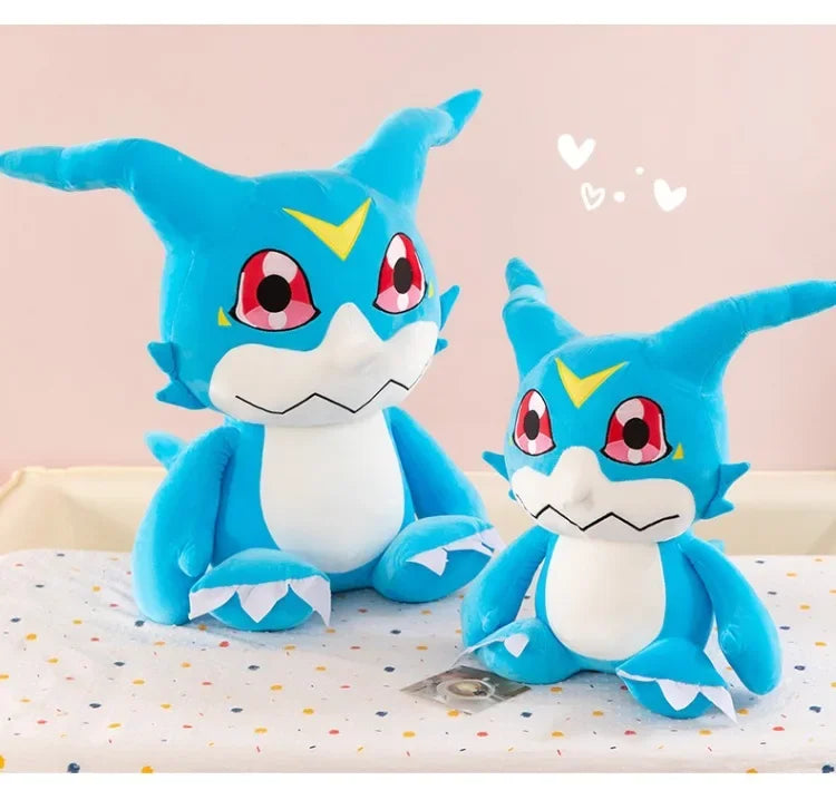 Original Digimon Large Size 75cm Dilu Station Bada Doll Cute Agumon Stuffed Animal Doll  Room Decorations Children Birthday Gift