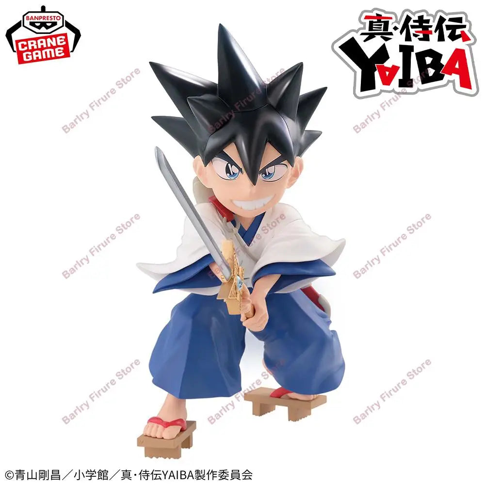 Banpresto Yaiba Kurogane Samurai 16cm PVC Model - 1-Kurogane