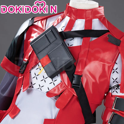 Scar Cosplay Costume Game Wuthering Waves Cosplay【S-2XL】DokiDoki-N Men Red Costume Scar Cosplay Plus Size