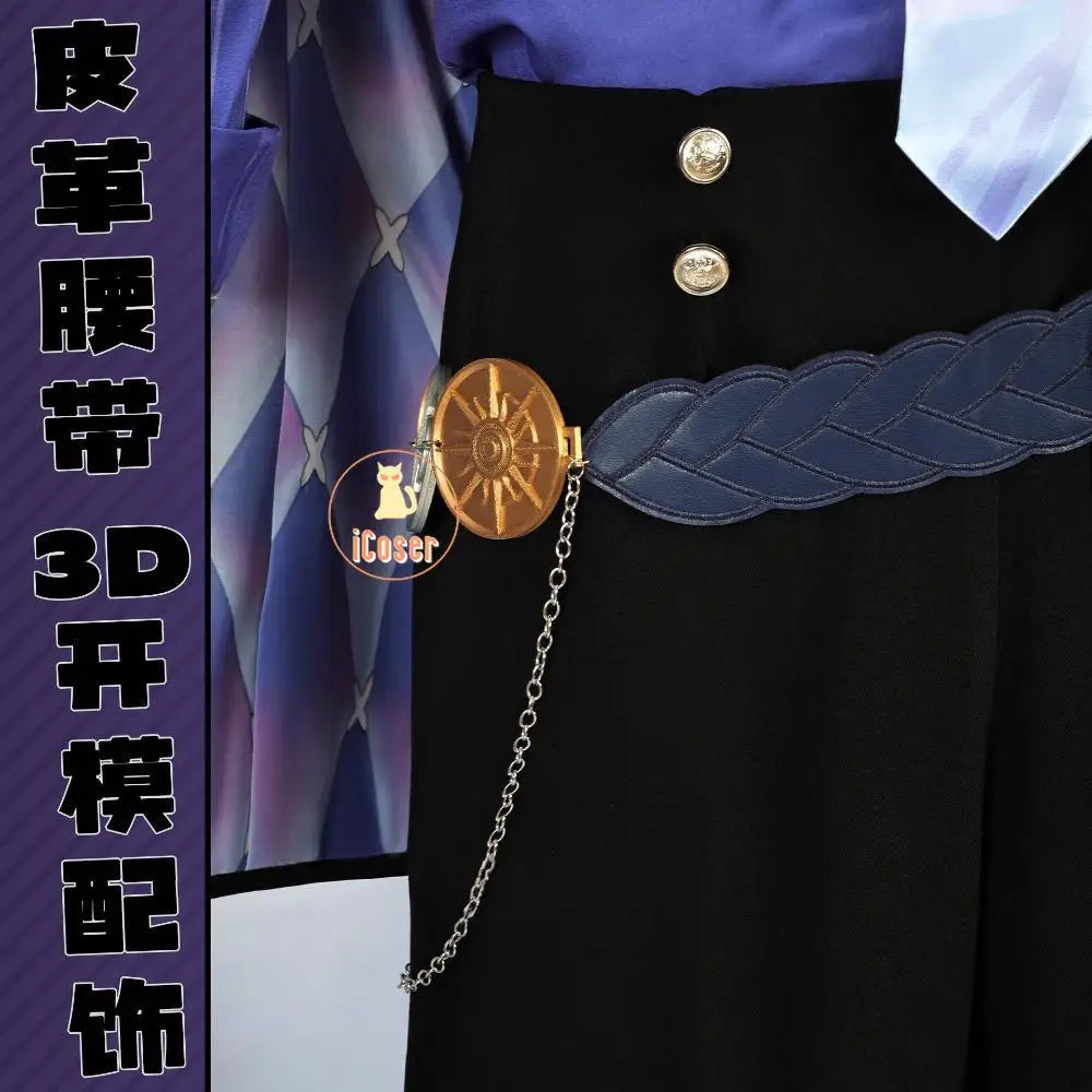 Zenless Zone Zero Hugo Cosplay Costume Wig Hat Mockingbird New Eridu Hugo Vlad Ravenlock Halloween Party for Women Men Cos Props