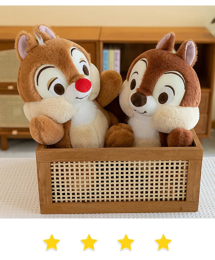 35/55/70cm Big Size Chip & Dale Disney Anime Plush Stuffed Doll Kawaii Room Decoration Plushies Pillow Ornaments Holiday Gifts