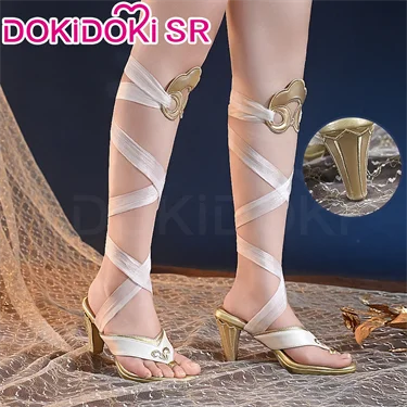 Iuno Cosplay Costume Game Wuthering Waves DokiDoki-SR Women Sexy Dress Costume Iuno Halloween Cosplay Metal Accessories