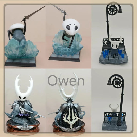 Cute Hornet Girl Action Game Hollow Knight:Silksong Figurine Quirrell Action Figures PVC Collection Decoration Model Toys Gifts