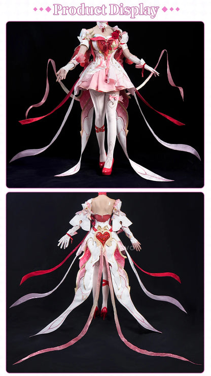 PRE SALE UWOWO Elysia Cosplay Game Honkai Impact 3: Elysia New Battlesuit "Hi♪ Love Elf" Cosplay Costume Halloween Costume
