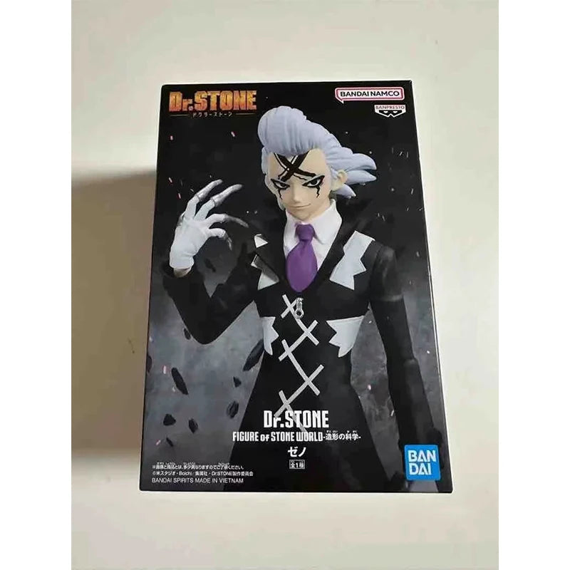 Bandai In Stock Original Banpresto Anime Dr.stone The Science of Modeling Geno Pvc Action Figure Model Boxed Toy Gifts