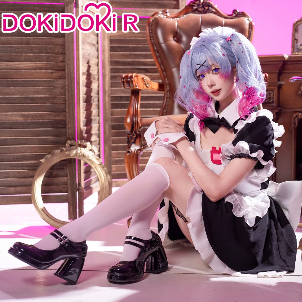 Mikuu Cosplay Costume【S-2XL】 DokiDoki-R Mikku Maid Nurse Sexy Dress Mikuu Rabbit Hole Cosplay Plus Size