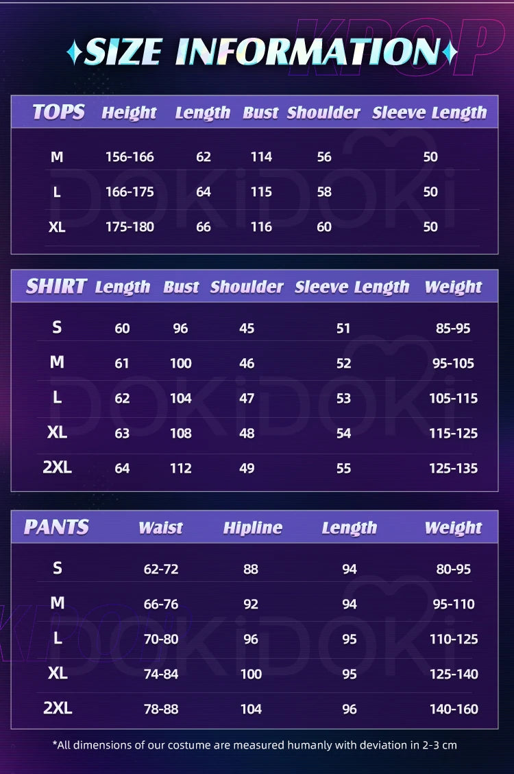 【Last Batch】IN STOCK Babyy Mysteryy Cosplay【S-2XL】DokiDoki-R Soda Pop Men Sweater Babyy Mysteryy Abbyy Costume Plus Size